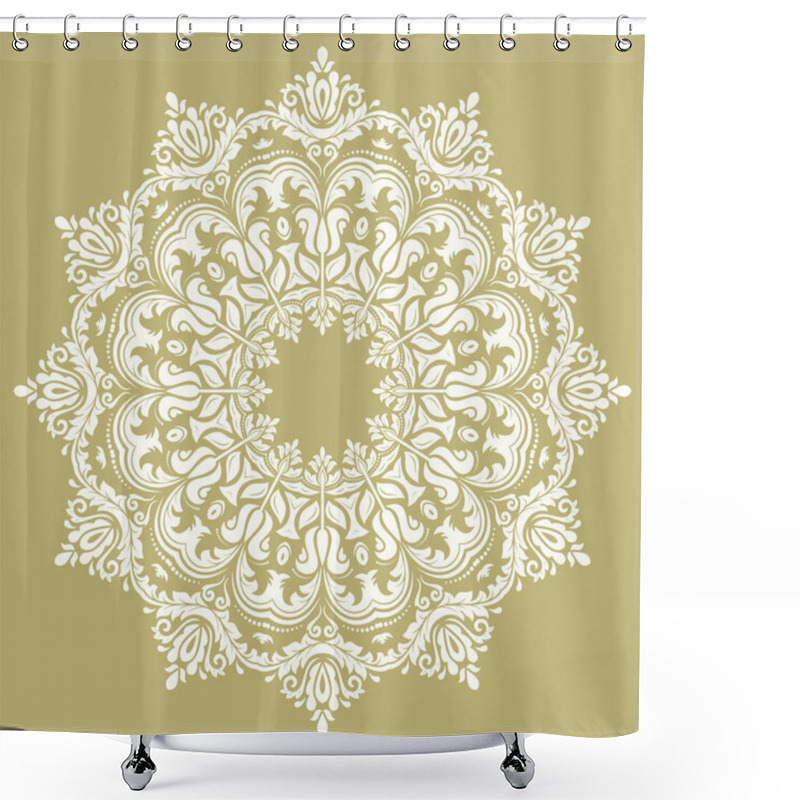 Personality  Damask Oriental Pattern Shower Curtains