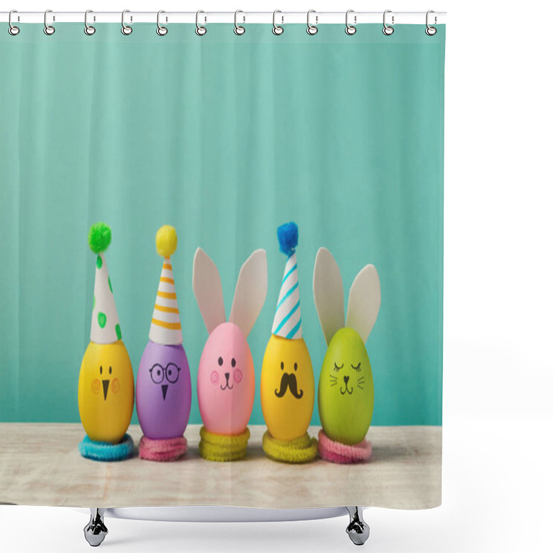 Personality  Easter Holiday Concept  Shower Curtains