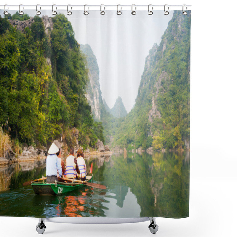 Personality  Trang An Grottoes Shower Curtains