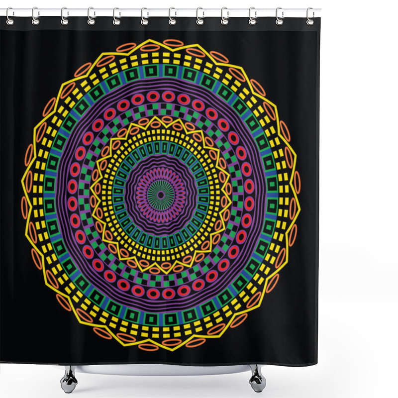 Personality  Ethnic Mandala Shower Curtains