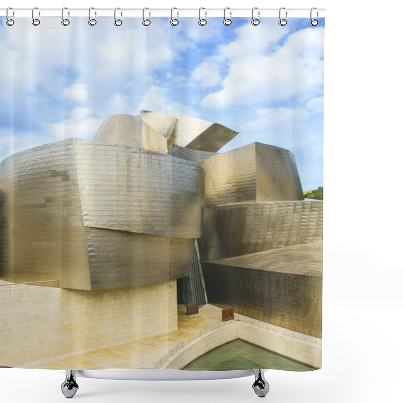 Personality  Guggenheim Museum, Bilbao Shower Curtains