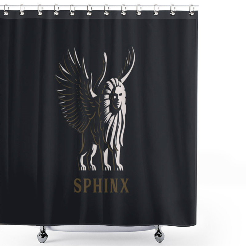 Personality  Sphinx. The Mythical Creature. Shower Curtains