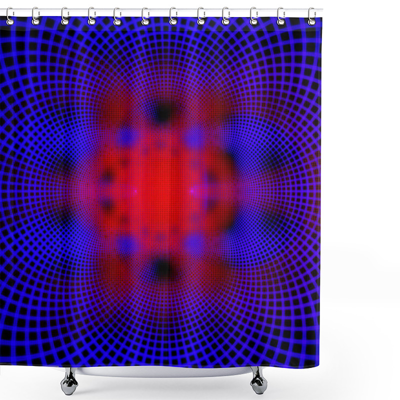 Personality  Quantum Computer Processors Shower Curtains