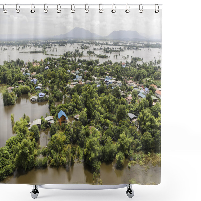 Personality  Thailand Floods, Natural Disaster  Shower Curtains