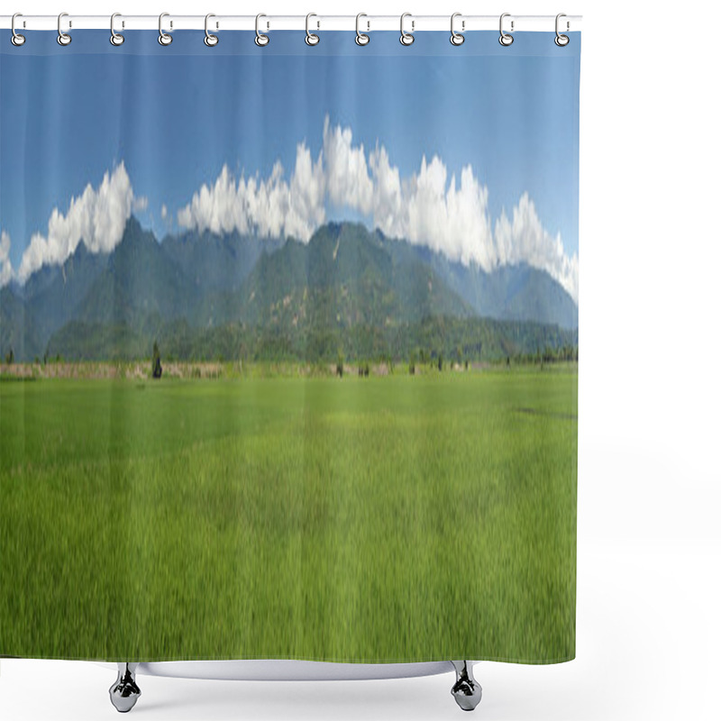 Personality  Rural Scenery Shower Curtains