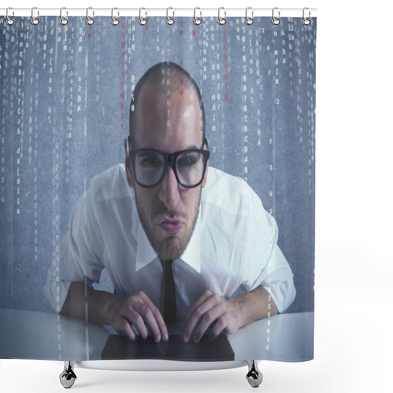 Personality  Software Programmer Shower Curtains