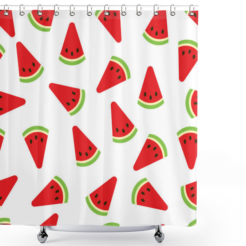 Personality  Watermelon Seamless Pattern. Shower Curtains