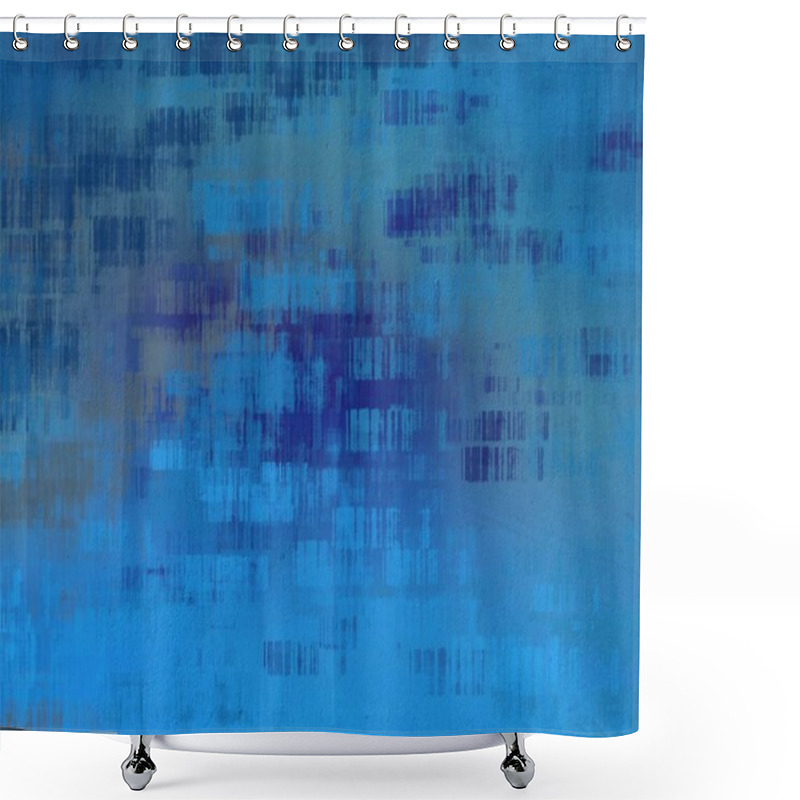 Personality  Abstract Grunge Background With Oil Paints Stains Rough Pattern Shower Curtains