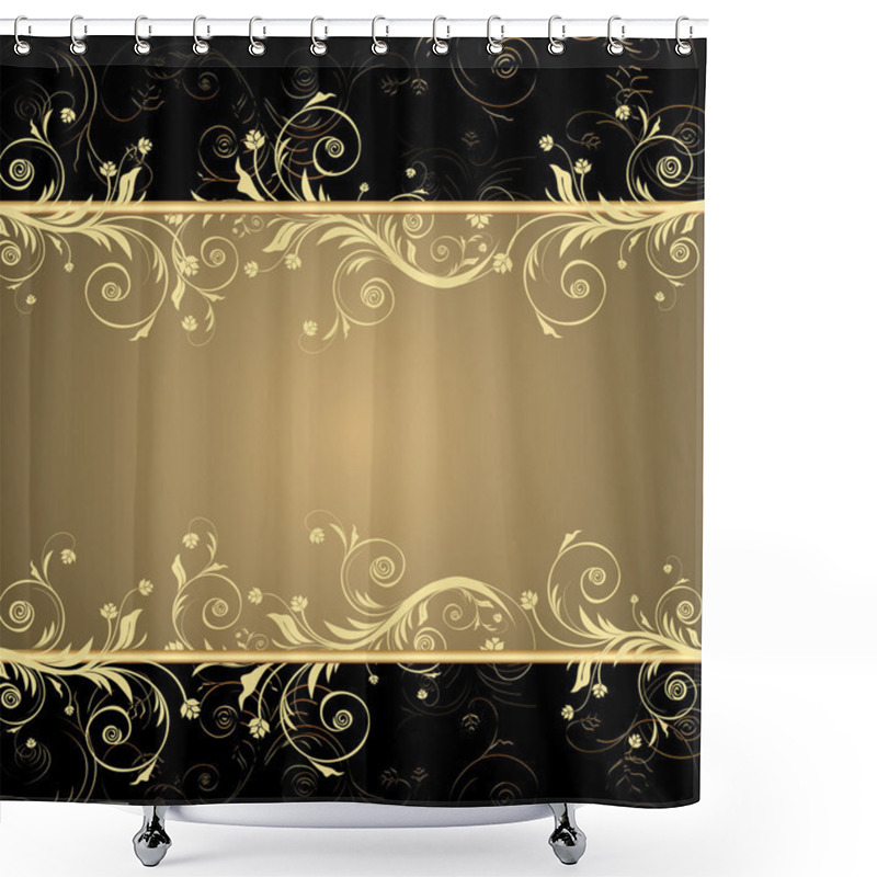 Personality  Floral Background Shower Curtains