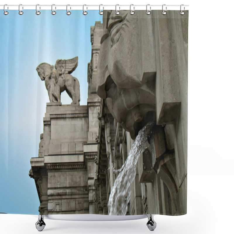 Personality  Milan Central Station Shower Curtains