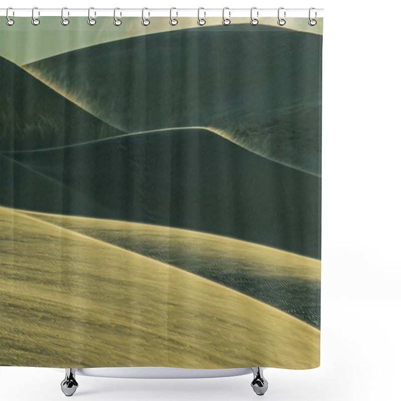 Personality  Sands Of Serenity The Deserts Quiet Soul Shower Curtains