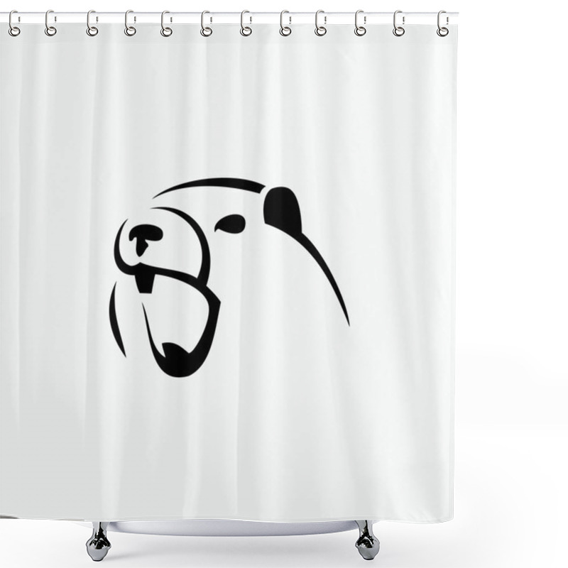 Personality  Marmot Animal Illustration Shower Curtains