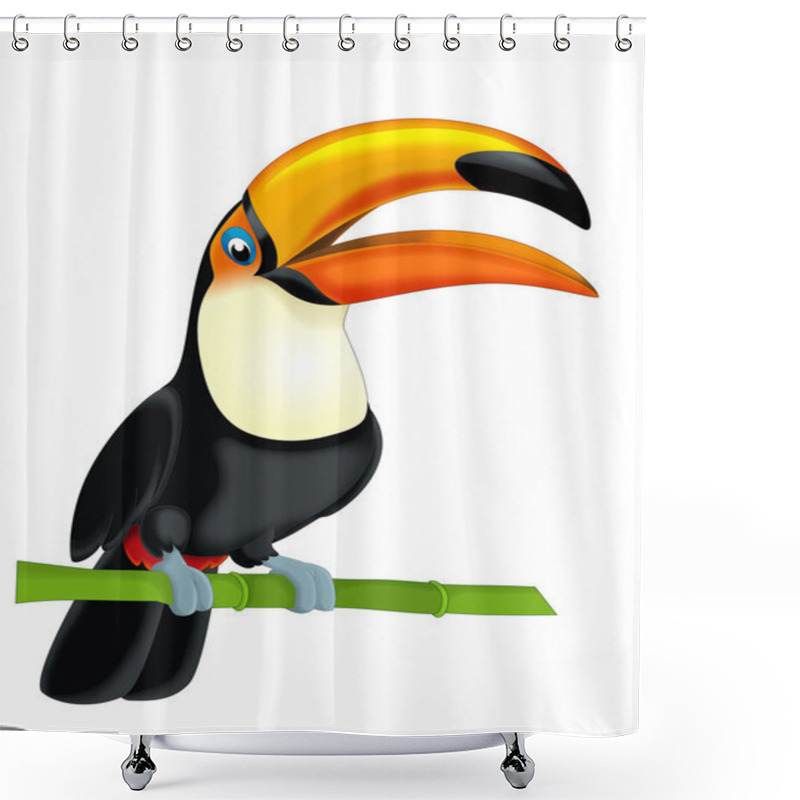 Personality  Toucan Shower Curtains