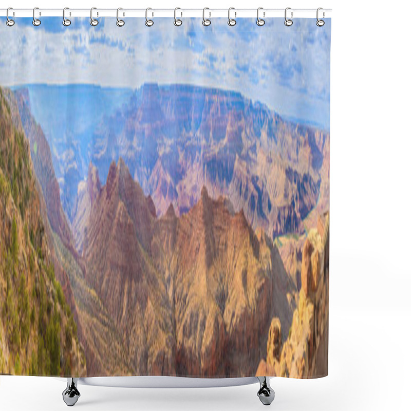 Personality  Beautiful Image Of Grand Canyon Shower Curtains