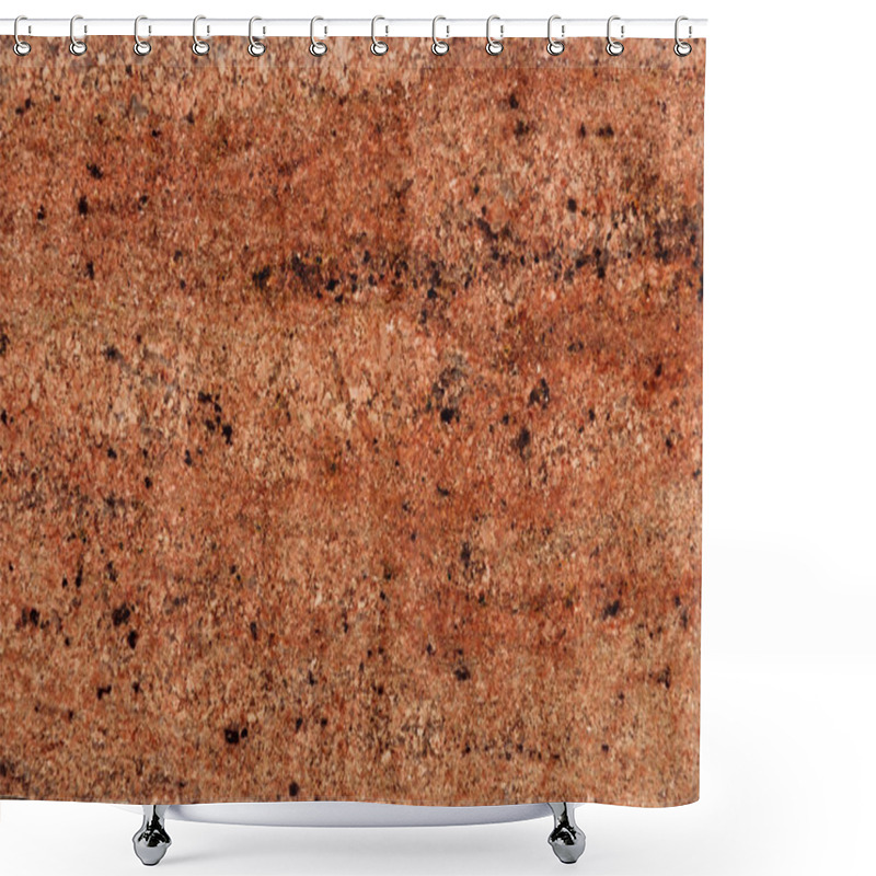 Personality  Bright Brown Marble Texture, Full Frame Shower Curtains