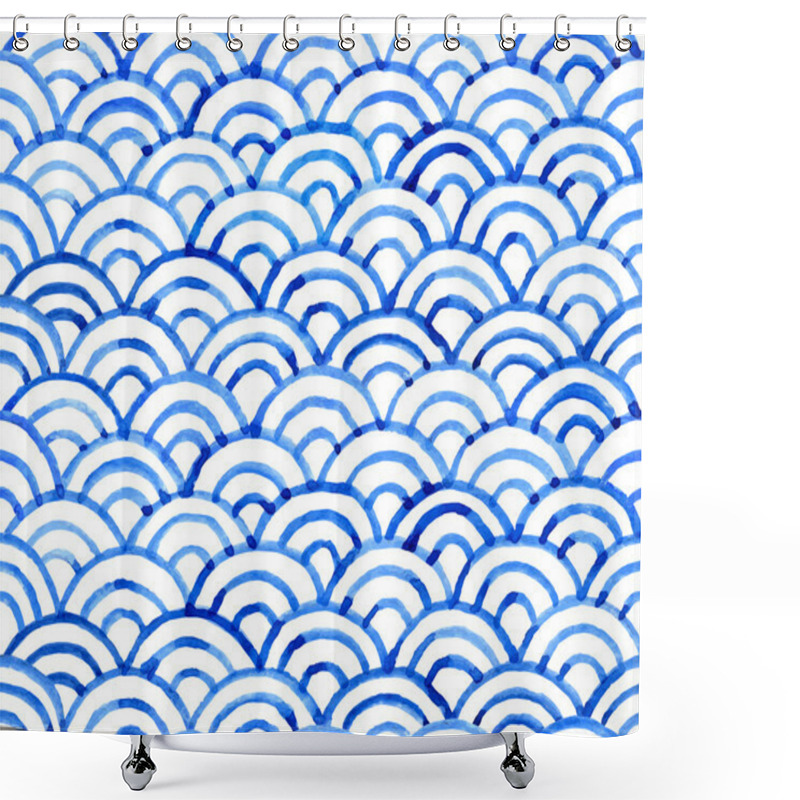 Personality  Japanese Pattern Shower Curtains