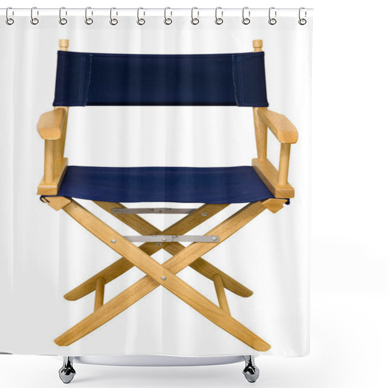 Personality  Director's Chair Isolated Shower Curtains