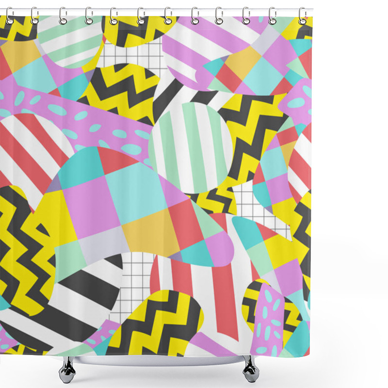 Personality  Vector Seamless Pattern Shower Curtains