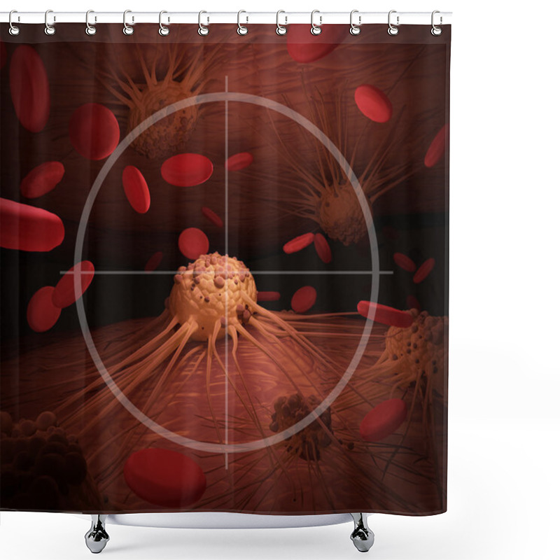 Personality  Targeting Cancer With Treatment Shower Curtains