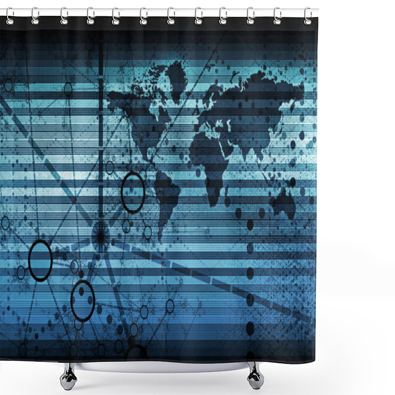 Personality  Surveillance Shower Curtains