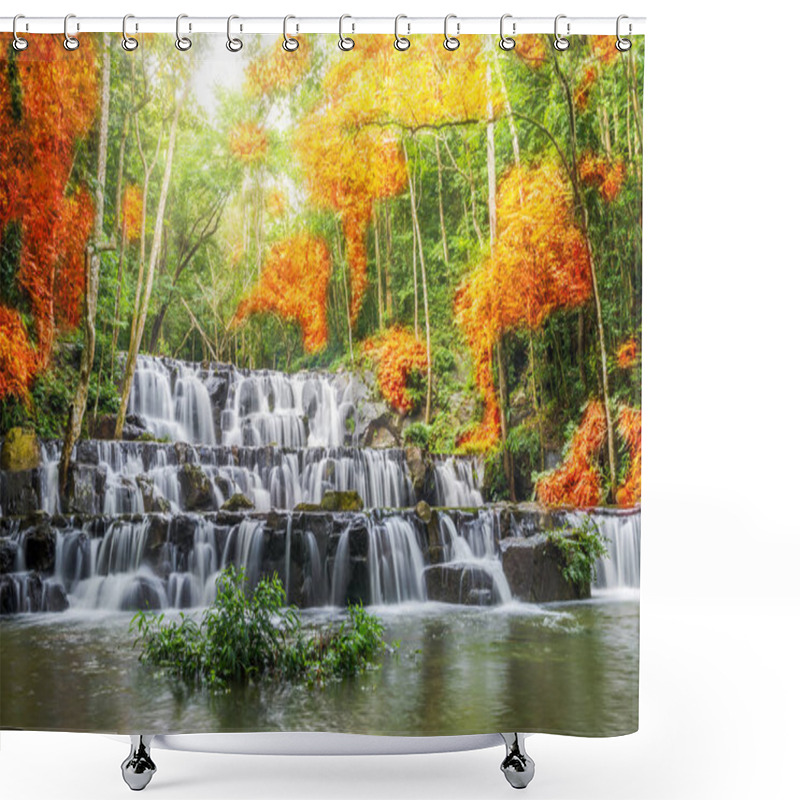 Personality  Sam Lan Waterfall, Thailand  Shower Curtains