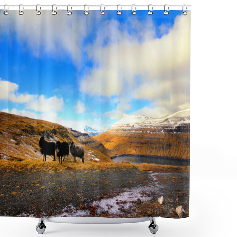 Personality  The Nature Of The Faroe Islands In The North Atlantic  Shower Curtains