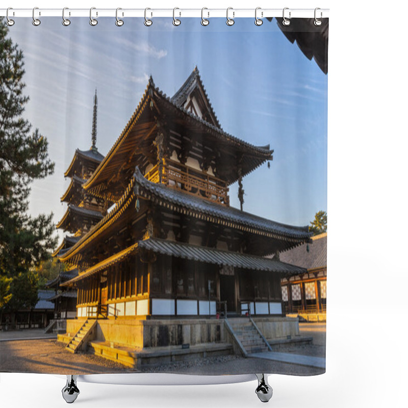 Personality  Horyu-ji Temple In Nara, Japan Shower Curtains