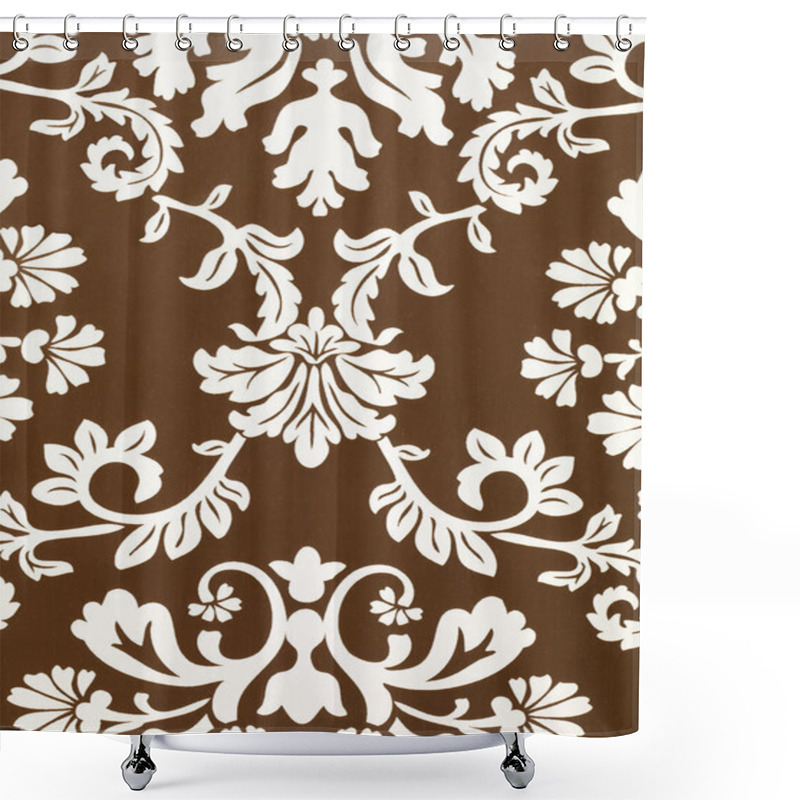 Personality  Retro Background Shower Curtains