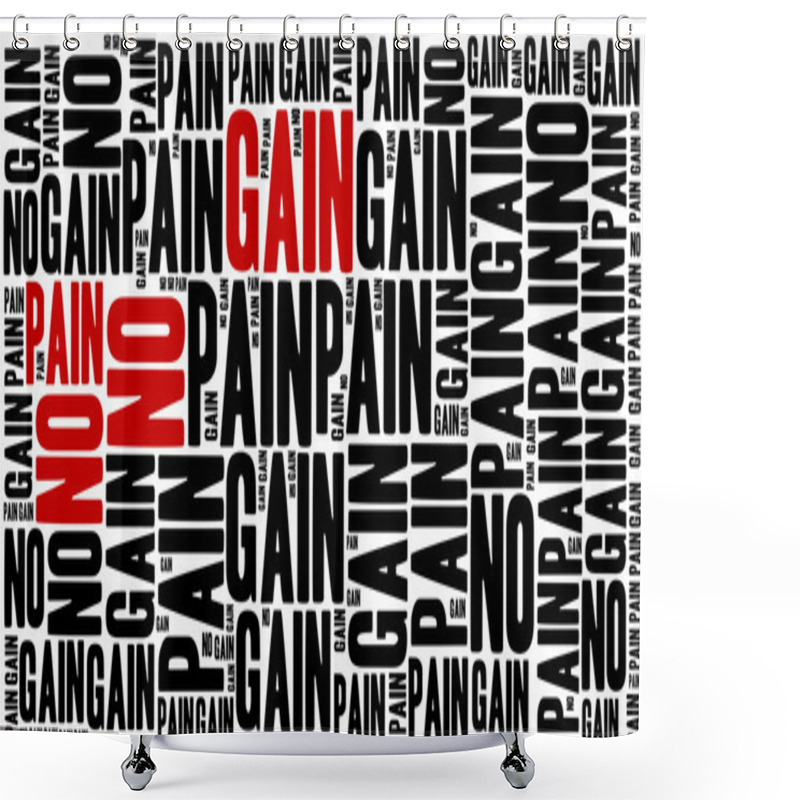 Personality  Motivational Sentence. Inspirational Phrase Concept. Shower Curtains