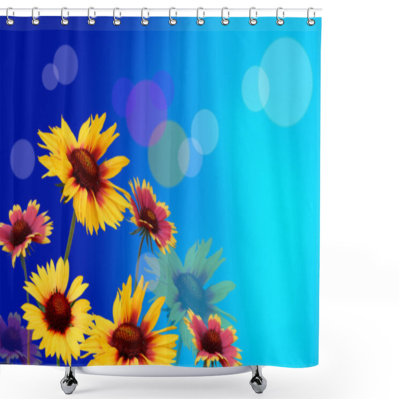 Personality  Floral Background Shower Curtains