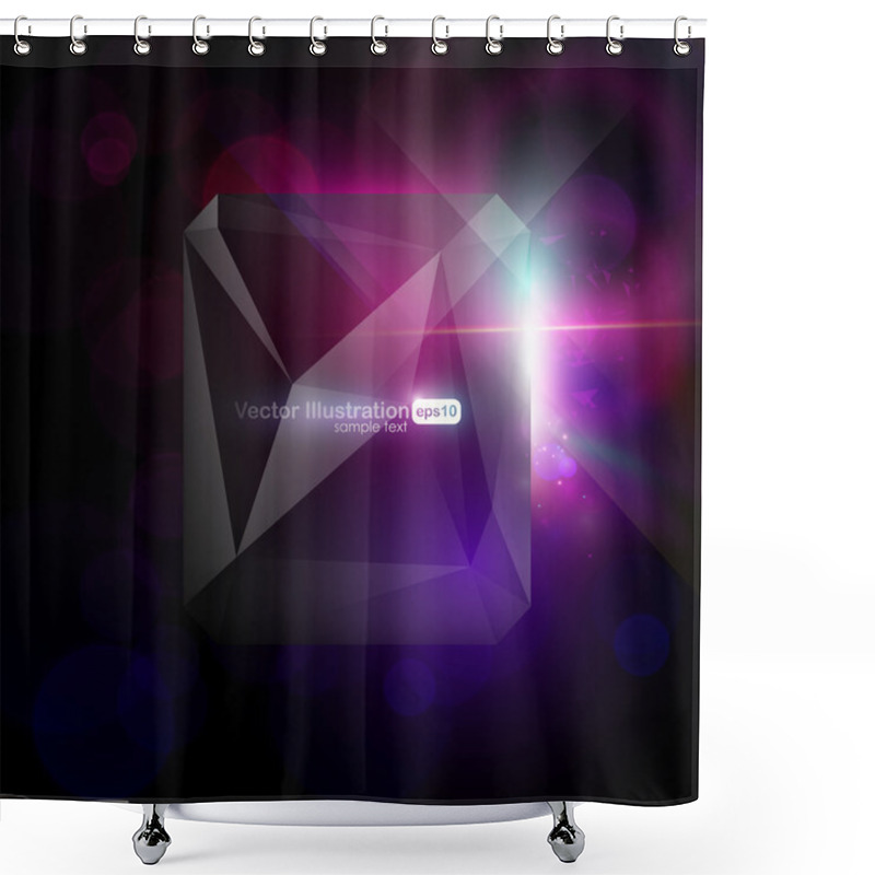 Personality  Black Design Shower Curtains