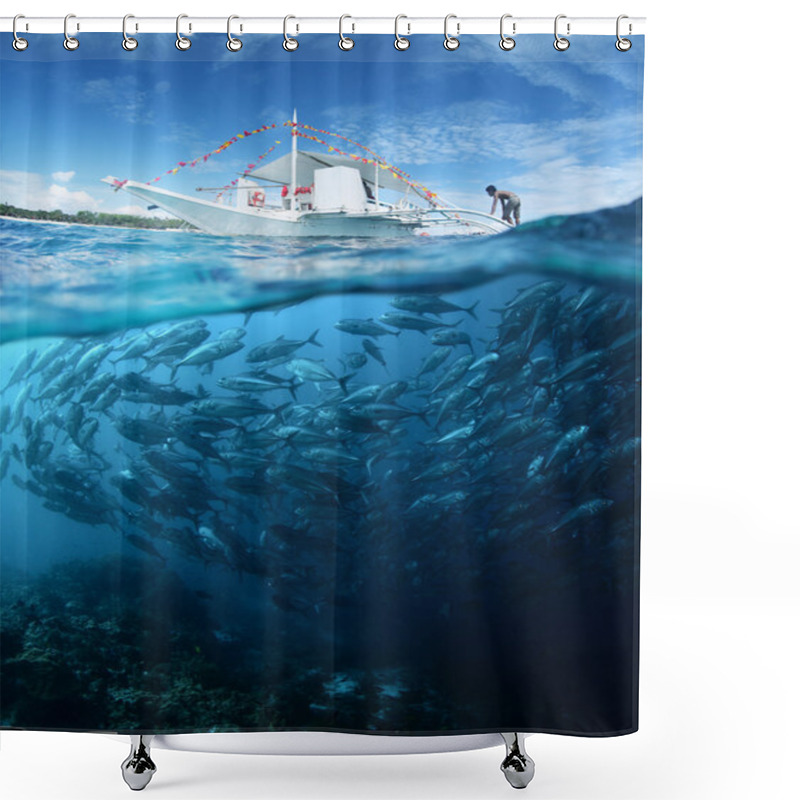 Personality  Fish Shower Curtains