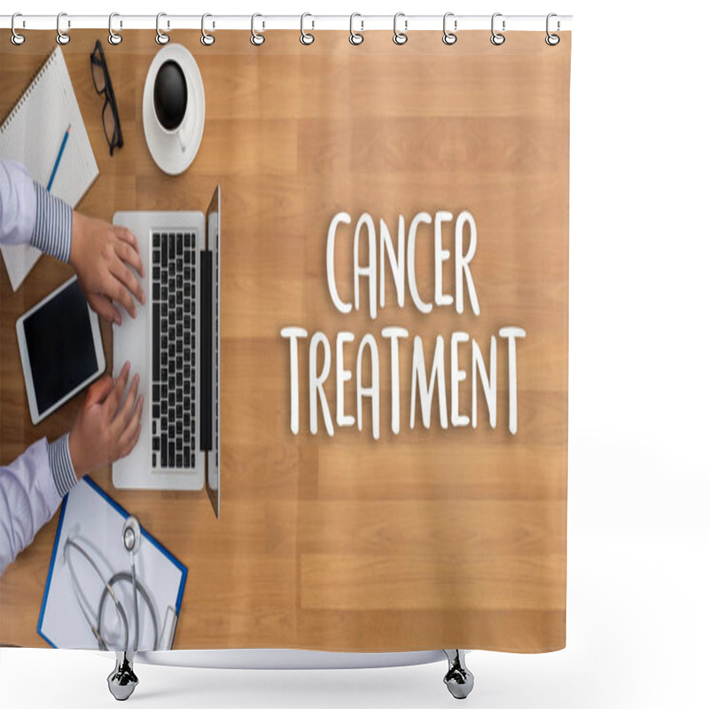 Personality  CANCER TREATMENT Medicine, Health And Hospital Shower Curtains