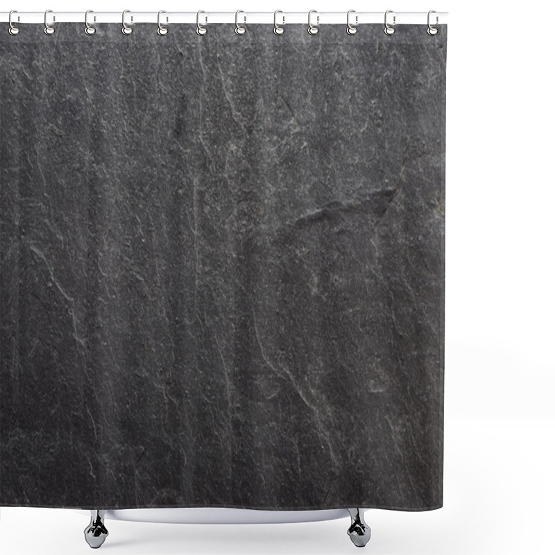 Personality  Background Texture, Black Slate Shower Curtains