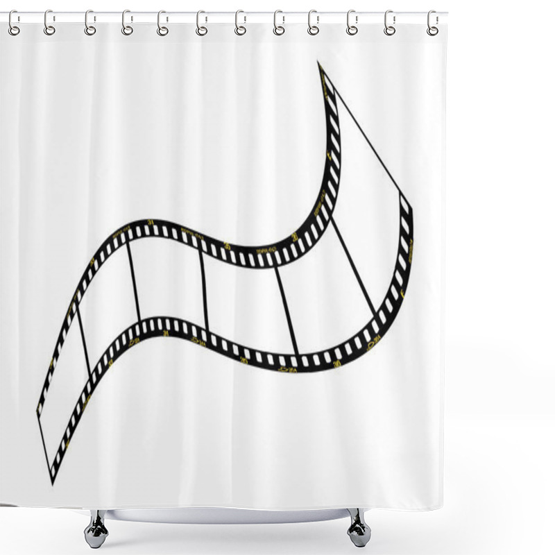 Personality  Film Strip Shower Curtains