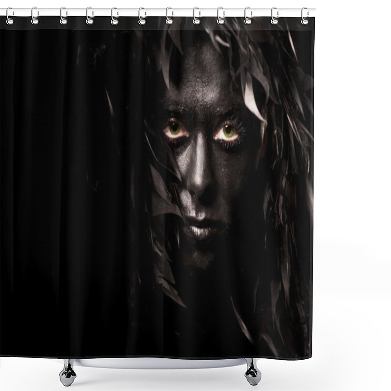 Personality  Evil Spirit Shower Curtains