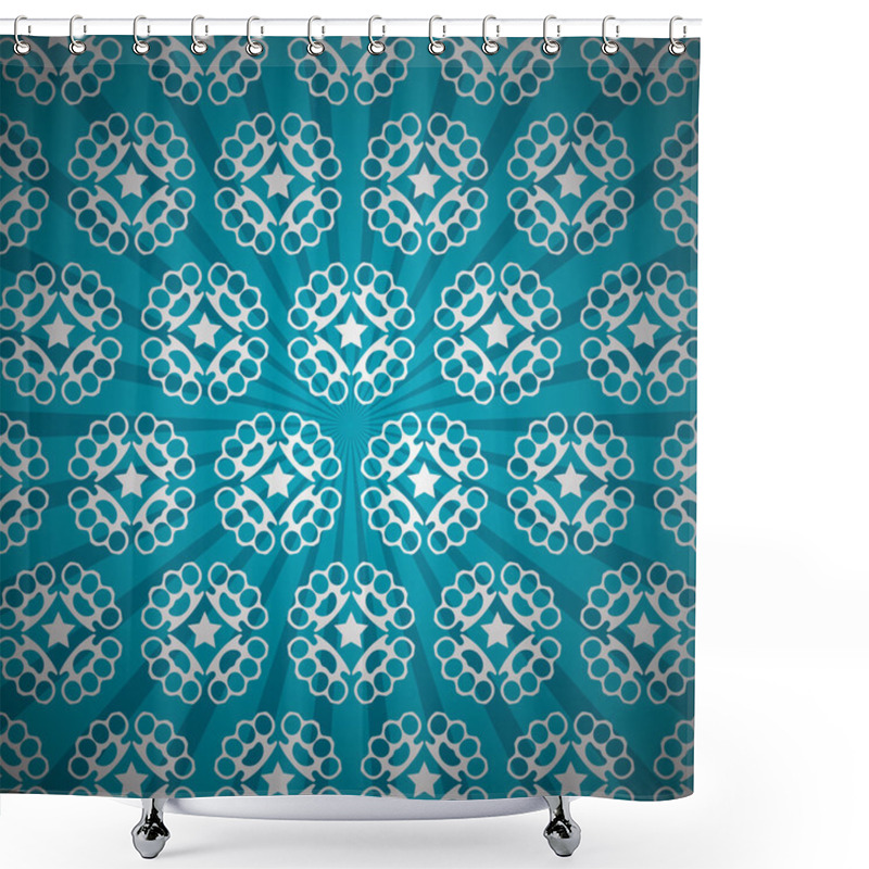 Personality  Brass Knuckles Background (weapon, Knuckle) Shower Curtains