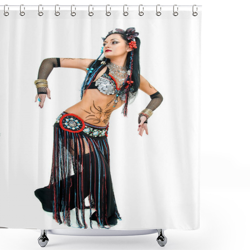 Personality  This Is Tribal Dance Shower Curtains