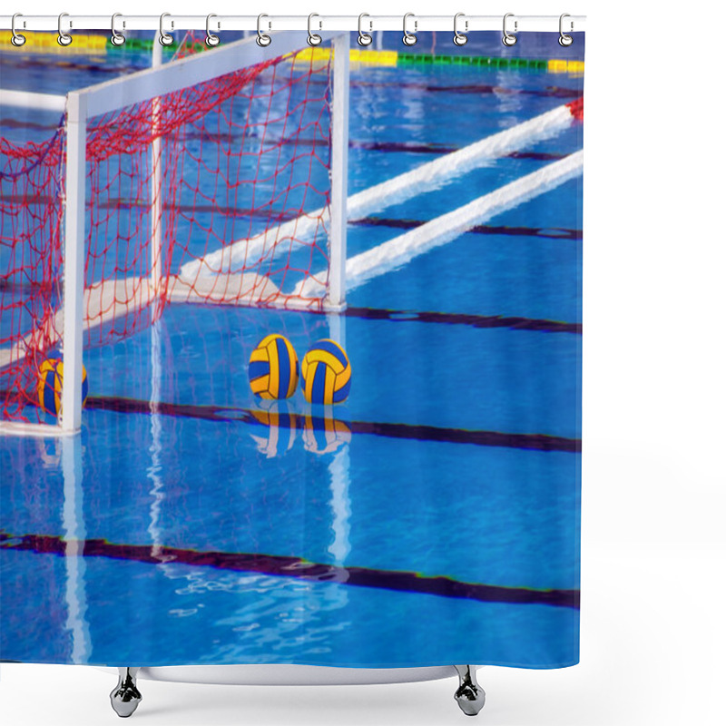 Personality  Waterpolo Shower Curtains