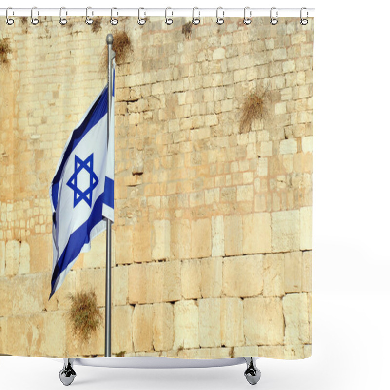 Personality  Travel Photos Of Israel - Jerusalem Western Wall Shower Curtains