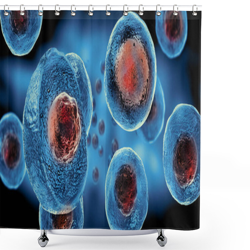 Personality  Embryonic Stem Cells , Cellular Therapy , Regeneration , Disease Treatment Shower Curtains