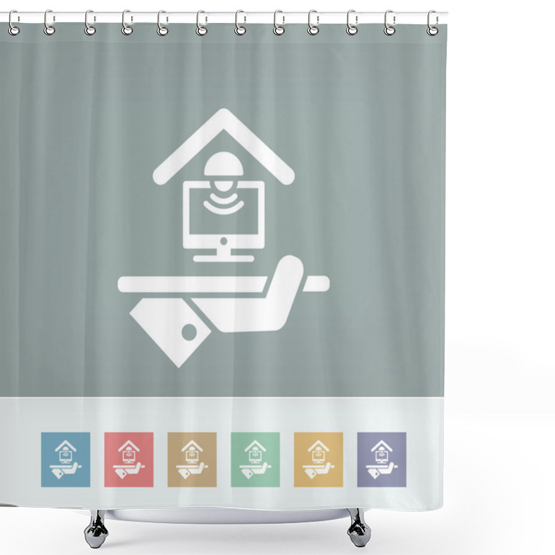 Personality  Hotel Icon. Pay TV. Shower Curtains