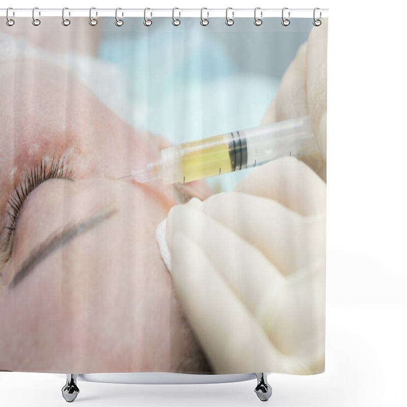 Personality  Antiaging Rejuvenation Injections Shower Curtains