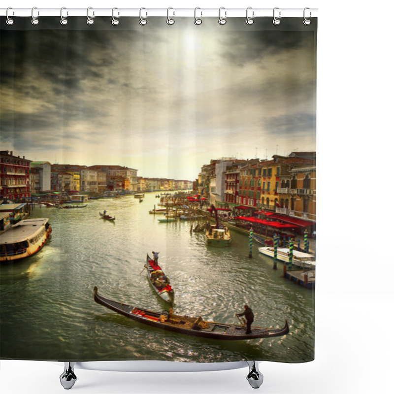 Personality  Grand Canal. Shower Curtains