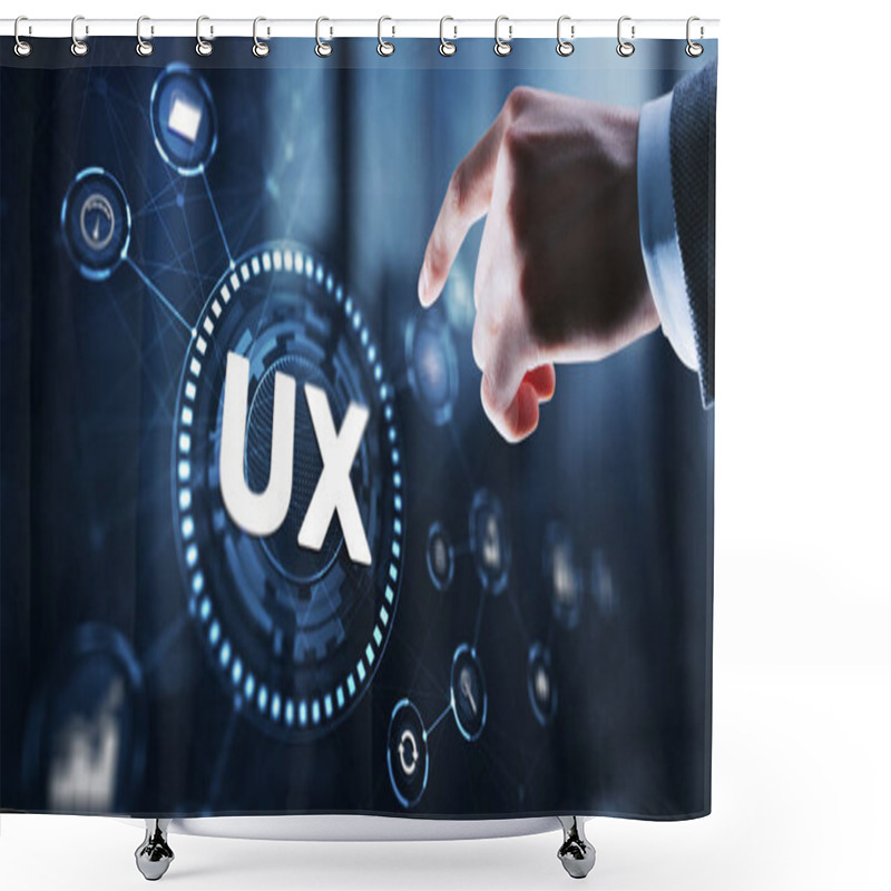 Personality  Mobile App User Experience UX Or App UX. Shower Curtains