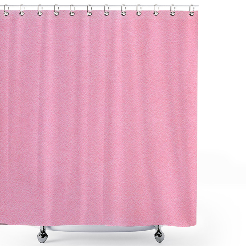 Personality  Industrial Style Pink Leatherette Texture Useful As A Background Shower Curtains