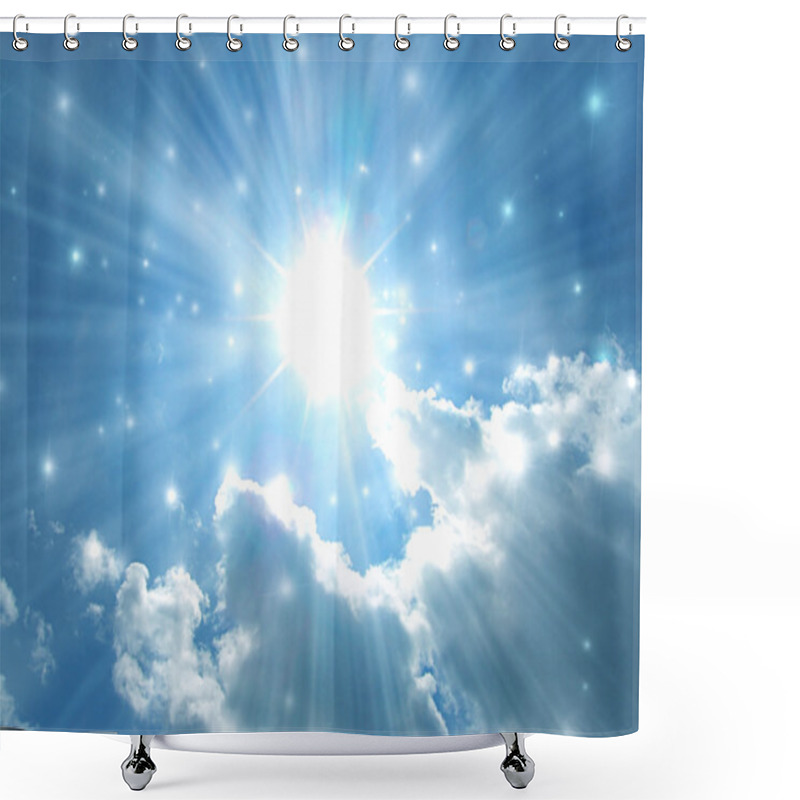 Personality  Shining Stars Shower Curtains