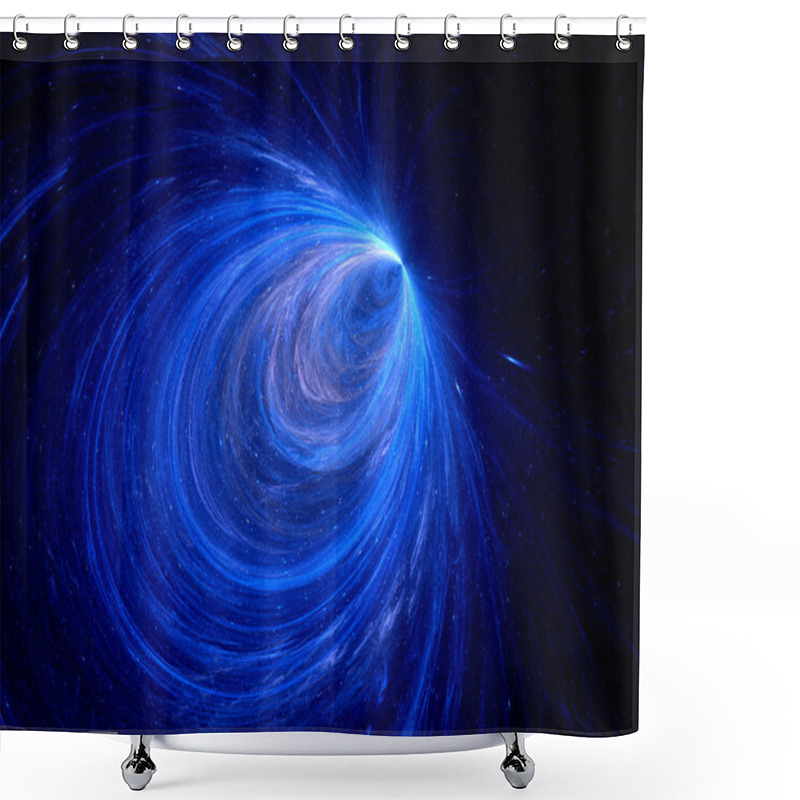 Personality  Singularity In Deep Space Shower Curtains