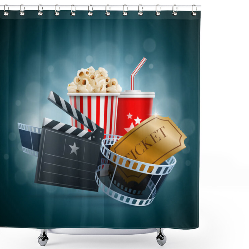 Personality  Cinema Concept Shower Curtains