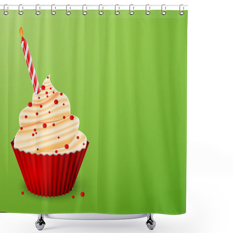 Personality  Cake Shower Curtains